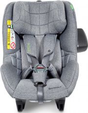 Автокрісло Avionaut AeroFIX IsoFix RWF Grey Melange для дітей зростом 67-105 см (0-18кг)